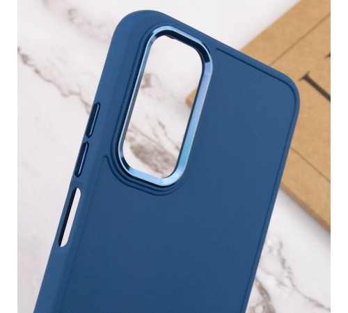 TPU чохол Bonbon Metal Style для Samsung Galaxy A25 5G Синій / Denim Blue TPU чохол Bonbon Metal Style для Samsung Galaxy A25 5G Синій / Denim Blue