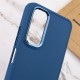 TPU чохол Bonbon Metal Style для Samsung Galaxy A25 5G Синій / Denim Blue