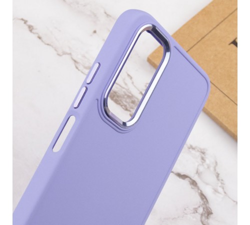 TPU чохол Bonbon Metal Style для Samsung Galaxy A25 5G Бузковий / Dasheen TPU чохол Bonbon Metal Style для Samsung Galaxy A25 5G Бузковий / Dasheen