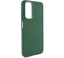 TPU чохол Bonbon Metal Style для Samsung Galaxy A25 5G Зелений / Pine green