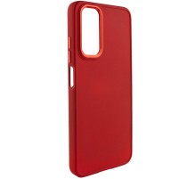 TPU чохол Bonbon Metal Style для Samsung Galaxy A05s Червоний / Red