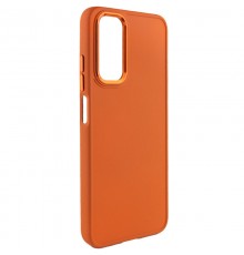TPU чохол Bonbon Metal Style для Samsung Galaxy A05s Помаранчевий / Papaya