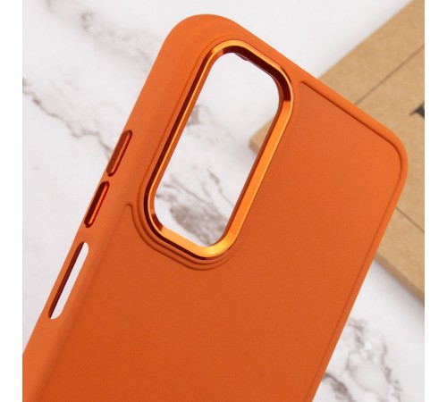 TPU чохол Bonbon Metal Style для Samsung Galaxy A05s Помаранчевий / Papaya TPU чохол Bonbon Metal Style для Samsung Galaxy A05s Помаранчевий / Papaya