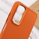 TPU чохол Bonbon Metal Style для Samsung Galaxy A05s Помаранчевий / Papaya