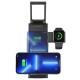 БЗП Usams US-CD181 15W 3in1 with Table Lamp Black