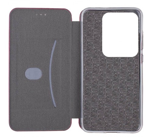 Шкіряний чохол-книжка Classy для Xiaomi Poco X6 / Note 13 Pro 5G Бордовий