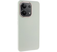 TPU чохол Bonbon Metal Style для Xiaomi Redmi Note 13 4G Білий / White