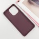 TPU чохол Bonbon Metal Style для Xiaomi Redmi Note 13 4G Бордовий / Plum