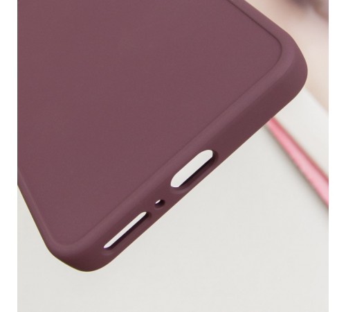 TPU чохол Bonbon Metal Style для Xiaomi Redmi Note 13 4G Бордовий / Plum TPU чохол Bonbon Metal Style для Xiaomi Redmi Note 13 4G Бордовий / Plum