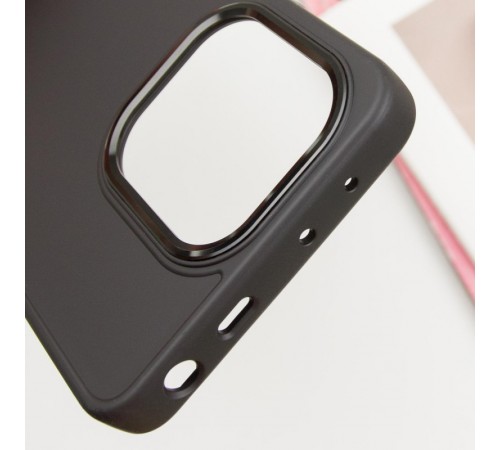 TPU чохол Bonbon Metal Style для Xiaomi Redmi Note 13 4G Чорний / Black TPU чохол Bonbon Metal Style для Xiaomi Redmi Note 13 4G Чорний / Black