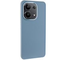 TPU чохол Bonbon Metal Style для Xiaomi Redmi Note 13 4G Блакитний / Mist blue