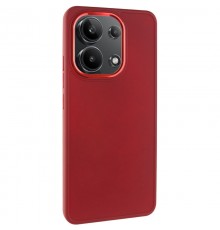 TPU чохол Bonbon Metal Style для Xiaomi Redmi Note 13 4G Червоний / Red