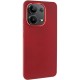 TPU чохол Bonbon Metal Style для Xiaomi Redmi Note 13 4G Червоний / Red