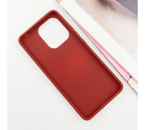 TPU чохол Bonbon Metal Style для Xiaomi Redmi Note 13 4G Червоний / Red TPU чохол Bonbon Metal Style для Xiaomi Redmi Note 13 4G Червоний / Red