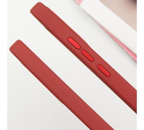 TPU чохол Bonbon Metal Style для Xiaomi Redmi Note 13 4G Червоний / Red TPU чохол Bonbon Metal Style для Xiaomi Redmi Note 13 4G Червоний / Red
