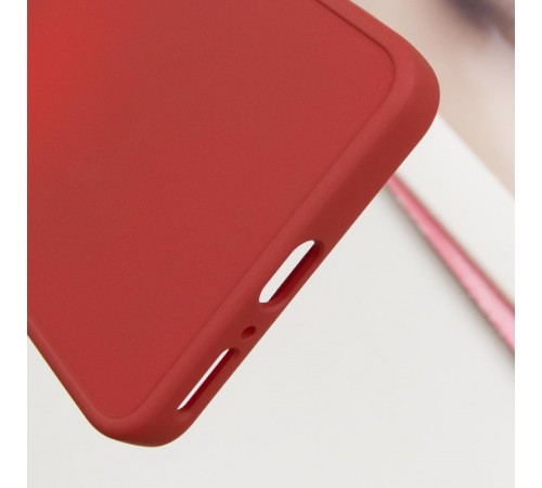 TPU чохол Bonbon Metal Style для Xiaomi Redmi Note 13 4G Червоний / Red TPU чохол Bonbon Metal Style для Xiaomi Redmi Note 13 4G Червоний / Red
