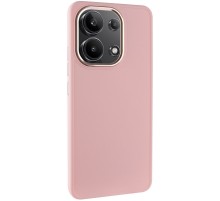TPU чохол Bonbon Metal Style для Xiaomi Redmi Note 13 4G Рожевий / Light pink