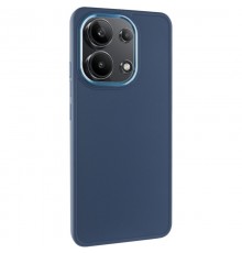 TPU чохол Bonbon Metal Style для Xiaomi Redmi Note 13 4G Синій / Cosmos blue
