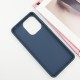 TPU чохол Bonbon Metal Style для Xiaomi Redmi Note 13 4G Синій / Cosmos blue