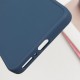 TPU чохол Bonbon Metal Style для Xiaomi Redmi Note 13 4G Синій / Cosmos blue