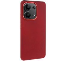 TPU чохол Bonbon Metal Style для Xiaomi Redmi Note 13 Pro 4G / Poco M6 Pro 4G Червоний / Red