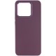 TPU чохол Bonbon Metal Style для Xiaomi Redmi 13C / Poco C65 Бордовий / Plum