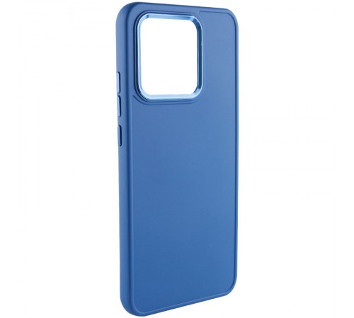TPU чохол Bonbon Metal Style для Xiaomi Redmi 13C / Poco C65 Синій / Denim Blue