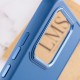 TPU чохол Bonbon Metal Style для Xiaomi Redmi 13C / Poco C65 Синій / Denim Blue