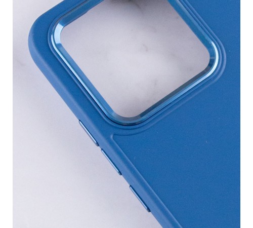 TPU чохол Bonbon Metal Style для Xiaomi Redmi 13C / Poco C65 Синій / Denim Blue