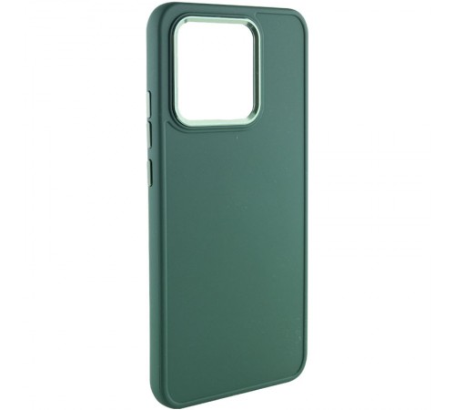 TPU чохол Bonbon Metal Style для Xiaomi Redmi 13C / Poco C65 Зелений / Army green TPU чохол Bonbon Metal Style для Xiaomi Redmi 13C / Poco C65 Зелений / Army green