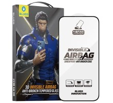 Захисне 3D скло Blueo Invisible Airbag Anti-broken для Apple iPhone 14 Pro / 15 / 16 (6.1") Чорний
