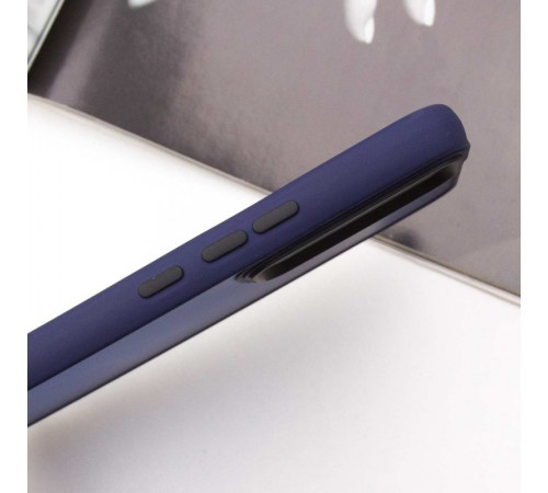 Чохол TPU+PC Lyon Frosted для Samsung Galaxy A55 Navy Blue Чохол TPU+PC Lyon Frosted для Samsung Galaxy A55 Navy Blue