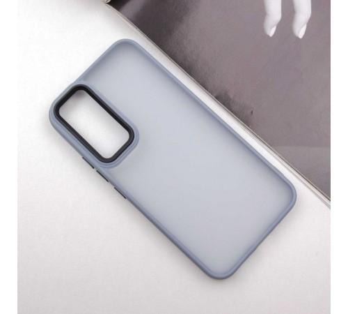 Чохол TPU+PC Lyon Frosted для Samsung Galaxy A55 Sierra Blue Чохол TPU+PC Lyon Frosted для Samsung Galaxy A55 Sierra Blue