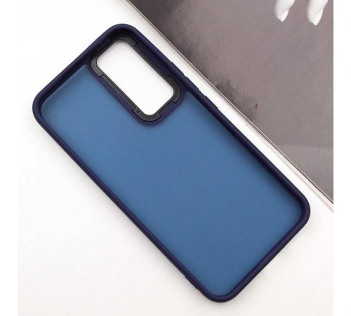 Чохол TPU+PC Lyon Frosted для Samsung Galaxy A55 Deep Navy Чохол TPU+PC Lyon Frosted для Samsung Galaxy A55 Deep Navy