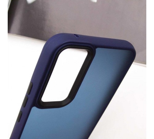Чохол TPU+PC Lyon Frosted для Samsung Galaxy A55 Deep Navy Чохол TPU+PC Lyon Frosted для Samsung Galaxy A55 Deep Navy