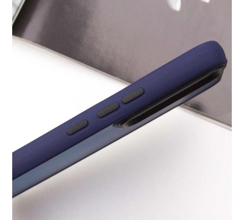 Чохол TPU+PC Lyon Frosted для Samsung Galaxy A55 Deep Navy Чохол TPU+PC Lyon Frosted для Samsung Galaxy A55 Deep Navy