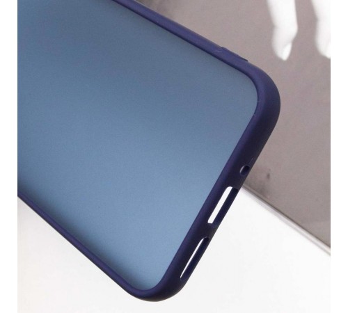 Чохол TPU+PC Lyon Frosted для Samsung Galaxy A55 Deep Navy Чохол TPU+PC Lyon Frosted для Samsung Galaxy A55 Deep Navy