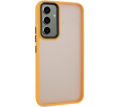 Чохол TPU+PC Lyon Frosted для Samsung Galaxy A35 Orange