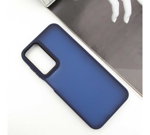 Чохол TPU+PC Lyon Frosted для Samsung Galaxy A25 5G Navy Blue Чохол TPU+PC Lyon Frosted для Samsung Galaxy A25 5G Navy Blue