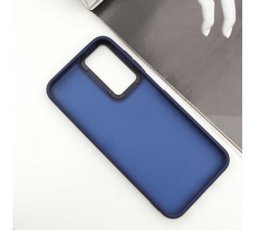 Чохол TPU+PC Lyon Frosted для Samsung Galaxy A25 5G Navy Blue Чохол TPU+PC Lyon Frosted для Samsung Galaxy A25 5G Navy Blue