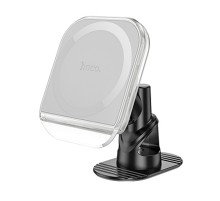 Автотримач Hoco H43 Crystal ring magnetic (center console) Gray