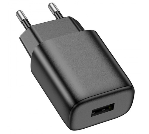 МЗП Hoco C134A Solid 12W (1USB-A) Black МЗП Hoco C134A Solid 12W (1USB-A) Black