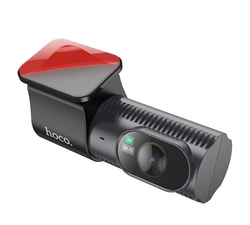 Відеореєстратор Hoco DV8 2K display hidden driving recorder (with rear camera) Black Відеореєстратор Hoco DV8 2K display hidden driving recorder (with rear camera) Black