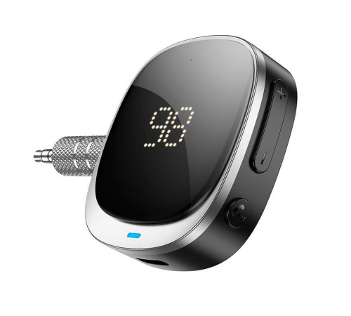 Bluetooth аудіо ресивер Hoco E80 Travel (AUX 3.5mm) Black