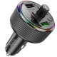АЗП FM модулятор Hoco E82 Guerrero PD30W+QC3.0 (2USB-A/1C) Black