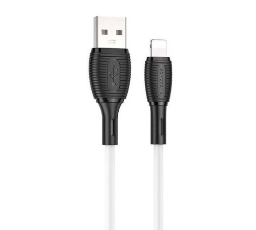 Дата кабель Borofone BX86 Advantage USB to Lightning (1m) White Дата кабель Borofone BX86 Advantage USB to Lightning (1m) White