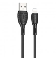 Дата кабель Borofone BX86 Advantage USB to Lightning (1m) Black