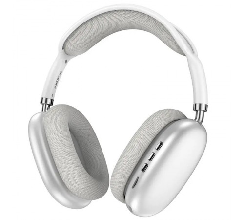 Накладні бездротові навушники BOROFONE BO22 Elegant Silver Накладні бездротові навушники BOROFONE BO22 Elegant Silver
