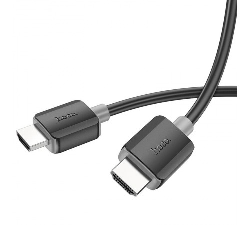 Дата кабель Hoco US08 HDTV 2.0 male to male 4K HD (3m) Black