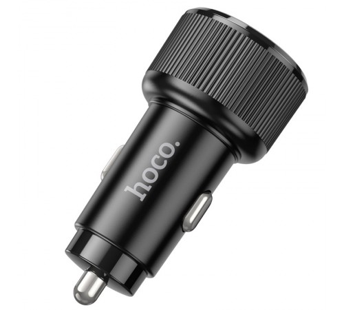 АЗП Hoco NZ14 Guerrero QC3.0 18W total 38W (2USB-A) Black